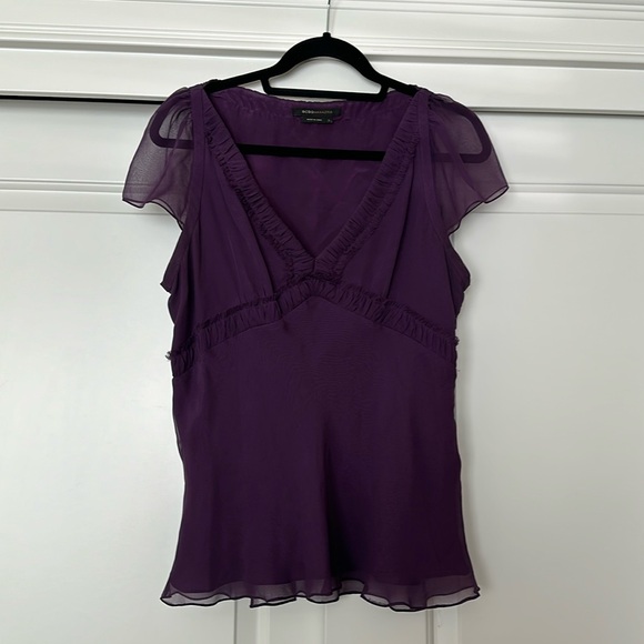 BCBG - Large - SILK - PURPLE - Picture 1 of 3